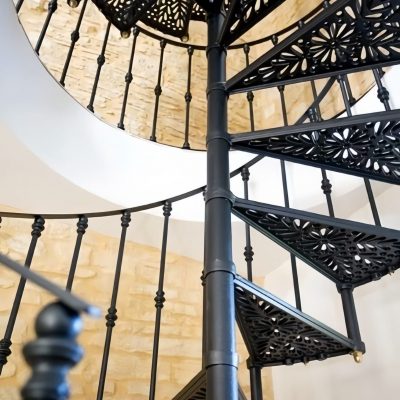 Like Metal cast iron spiral staircase indoor custom metal stairs