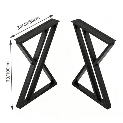 X-Frame Table Legs / Heavy-Duty Bench Legs