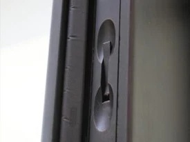 LIKE Metal brass flush bolt with polished finish, featuring a durable solid brass construction, concealed bolt mechanism, and secure locking plate, designed for double door installations and providing a sleek, low-profile hardware solution for residential and commercial doors.