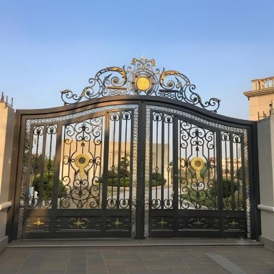 antique wrought iron gates​