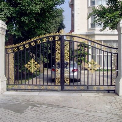 decorative wrought iron gates