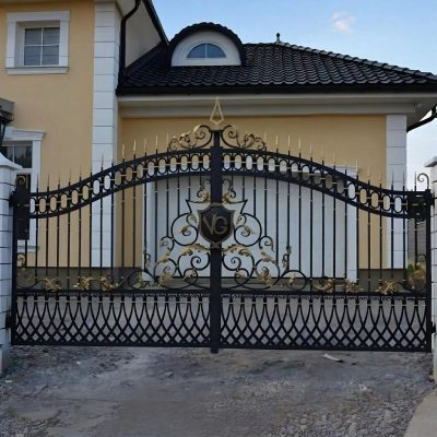 driveway wrought iron gates