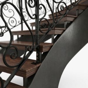 Classic Steel Spiral Staircase