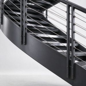 Heavy Duty Steel Helical Staircase